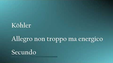 Rubank Advanced Flute Volume Two: Duet #5: Köhler - Allegro non troppo (Secundo)