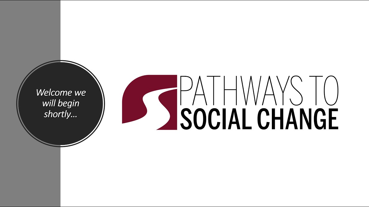Pathways to Social Change - Webinar
