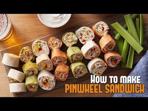 MAKING PINWHEEL SANDWICH (masarap toh! try nyo guys!) | Dongko Tv