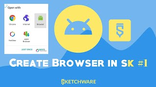 create your own browser in sketchware : intent filter screenshot 1