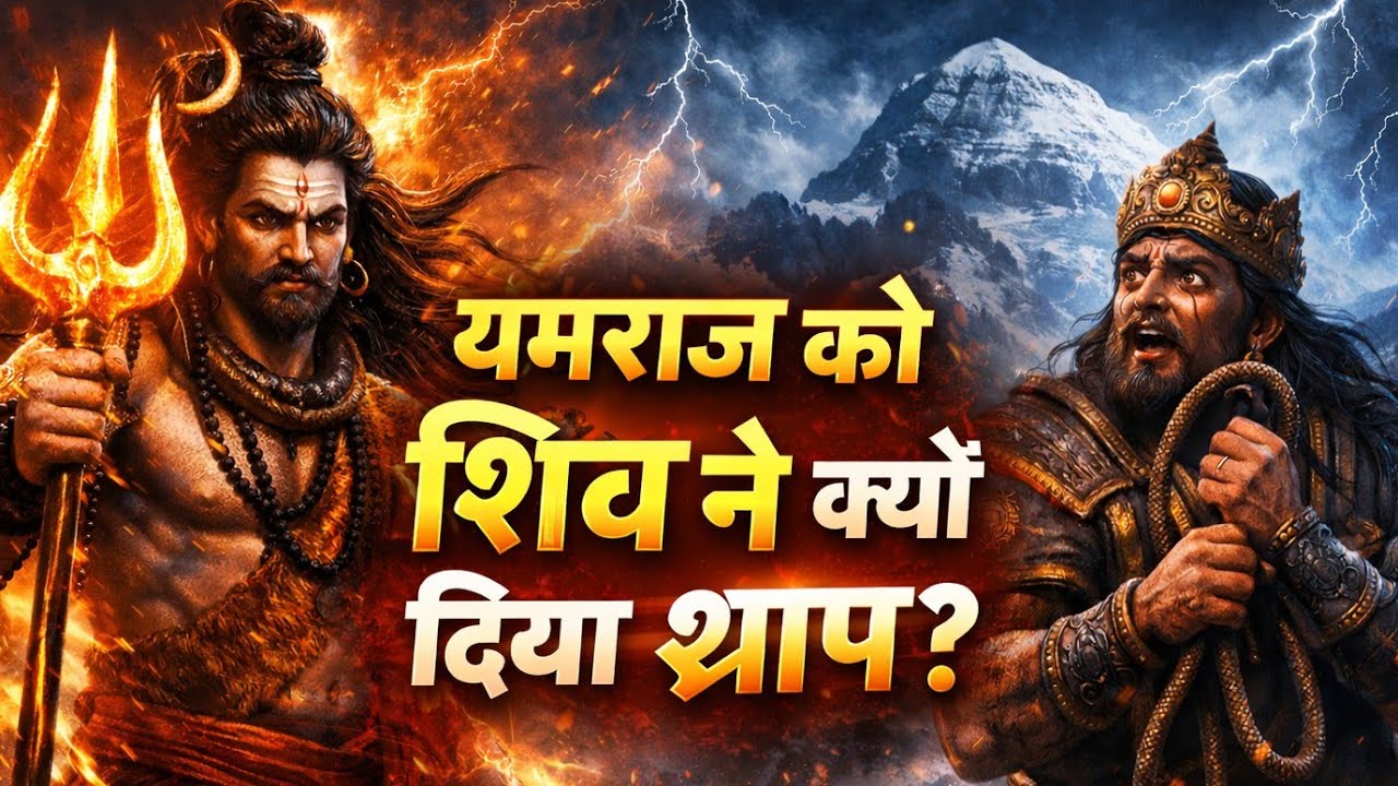 यमराज को शिव ने क्यों दिया था श्राप? | यमराज और महाकाल की अनकही कहानी  Happy Endings |