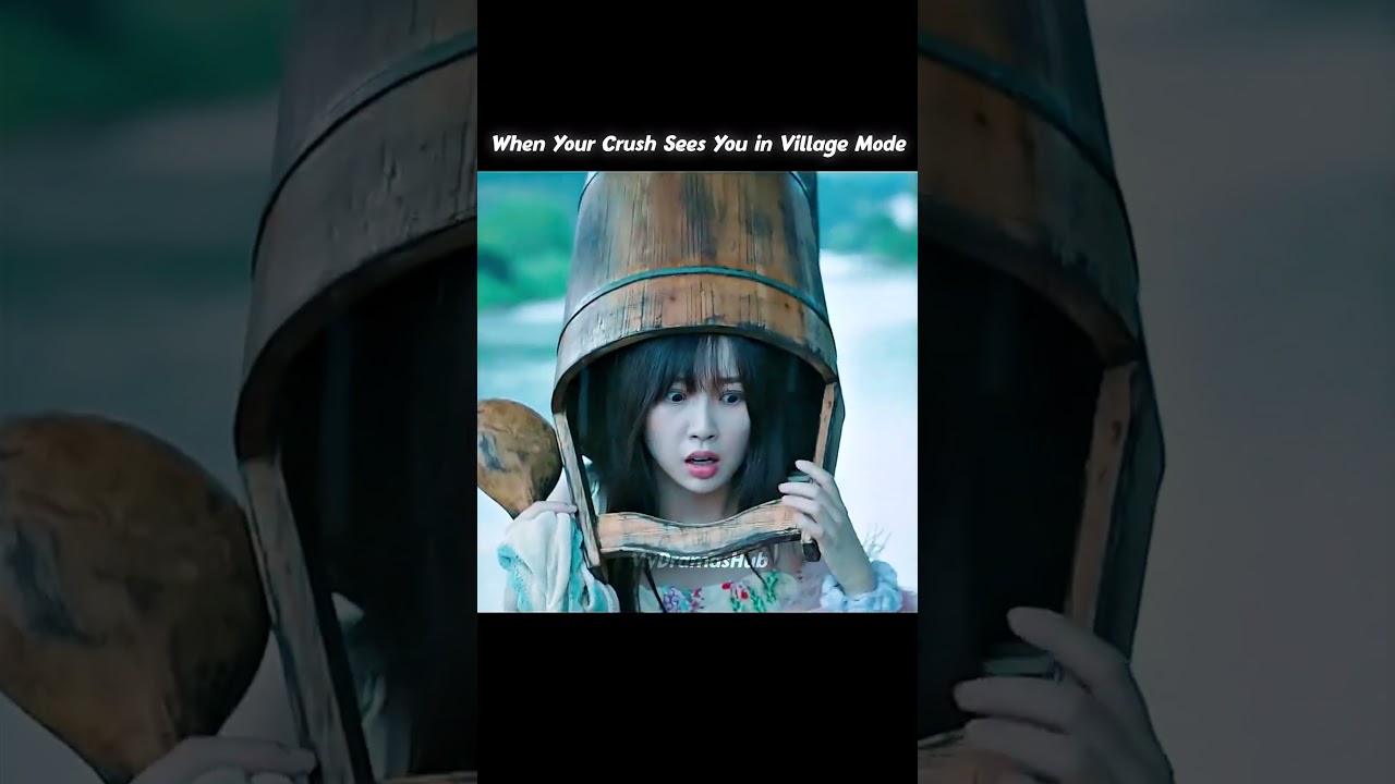 When Your Crush Sees You in Village Mode 😂[4K]