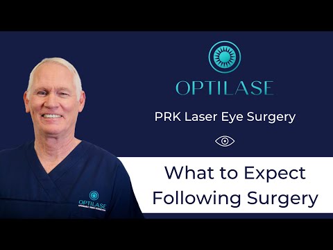 What To Expect Following PRK Laser Eye Surgery | Optilase Perth