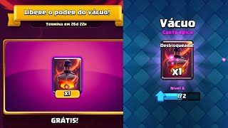 CLASH ROYALE #348 LIBEREI O NOVO FEITIÇO ÉPICO VÁCUO CARTA TOTALMENTE GRÁTIS!!