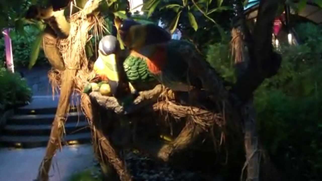 Art Sculptures Merlion / Fountains / Waterfalls / Wooden Bird Models