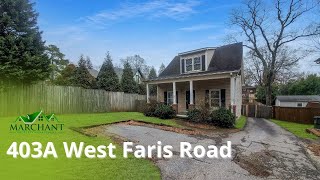 Greenville Rental Homes For Rent 403A W Faris Road Greenville South Carolina 29605
