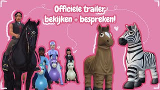Officiële trailer bekijken &amp; bespreken! // McHorse?! 😅✨🤨
