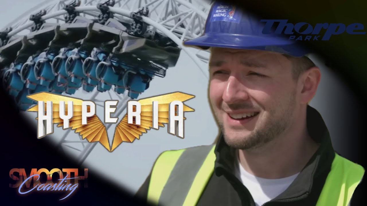 John Burton talks Hyperia at Thorpe Park on BBC's The One Show 23/05/2024 | Includes rider-cam POV