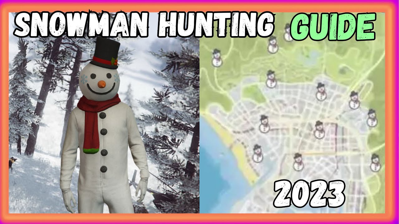 All 25 Snowman Locations, EASY! Guide. YouTube