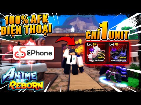 Hướng Dẫn Treo 100% AFK Farm Secret Trên Điện Thoại Trong Anime Reborn