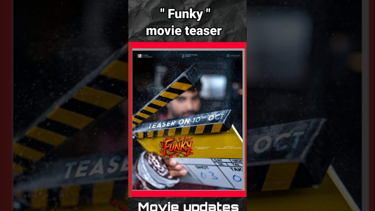 Funky movie teaser release date ||