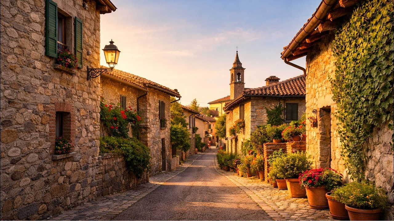 Discover TRAVACO Italy's Most Enchanting Hidden Village | 4K Walk Tour near Milan