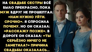 видео: Муж сказал что нам срочно нужно уйти со свадьбы сестры. В дороге он сказал мне то, от чего я замерла картинка: Муж сказал что нам срочно нужно уйти со свадьбы сестры. В дороге он сказал мне то, от чего я замерла