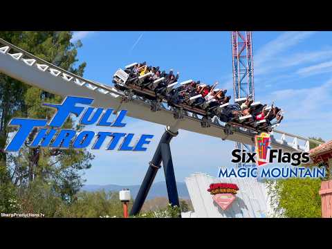 Full Throttle POV at Six Flags Magic Mountain