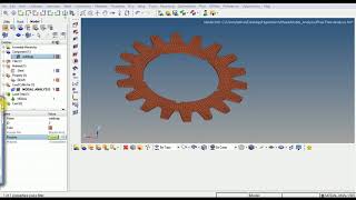 Modal Analysis or Free-Free Analysis Using OptiStruct