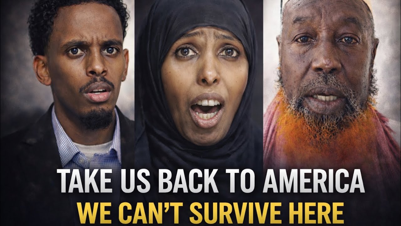 Deported Somalis in TEARS & Seeking To Go Back To America 