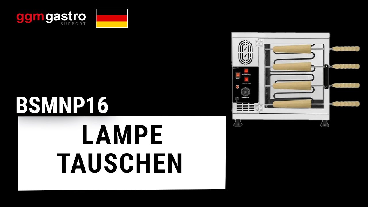 BSMNP16 Lampe tauschen