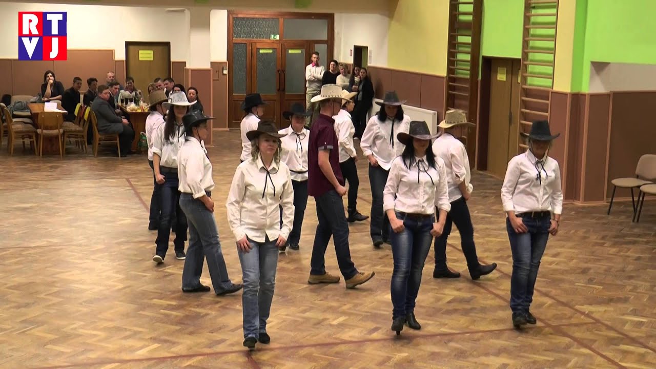 Country tance zahájily ples sportovců