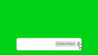 Green Screen Subscribe Button no text | free downloads from description  | Ojanahridoy Studio