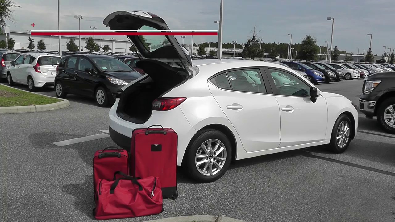 3 Piece Luggage Test 2017 Mazda3 Hatchback