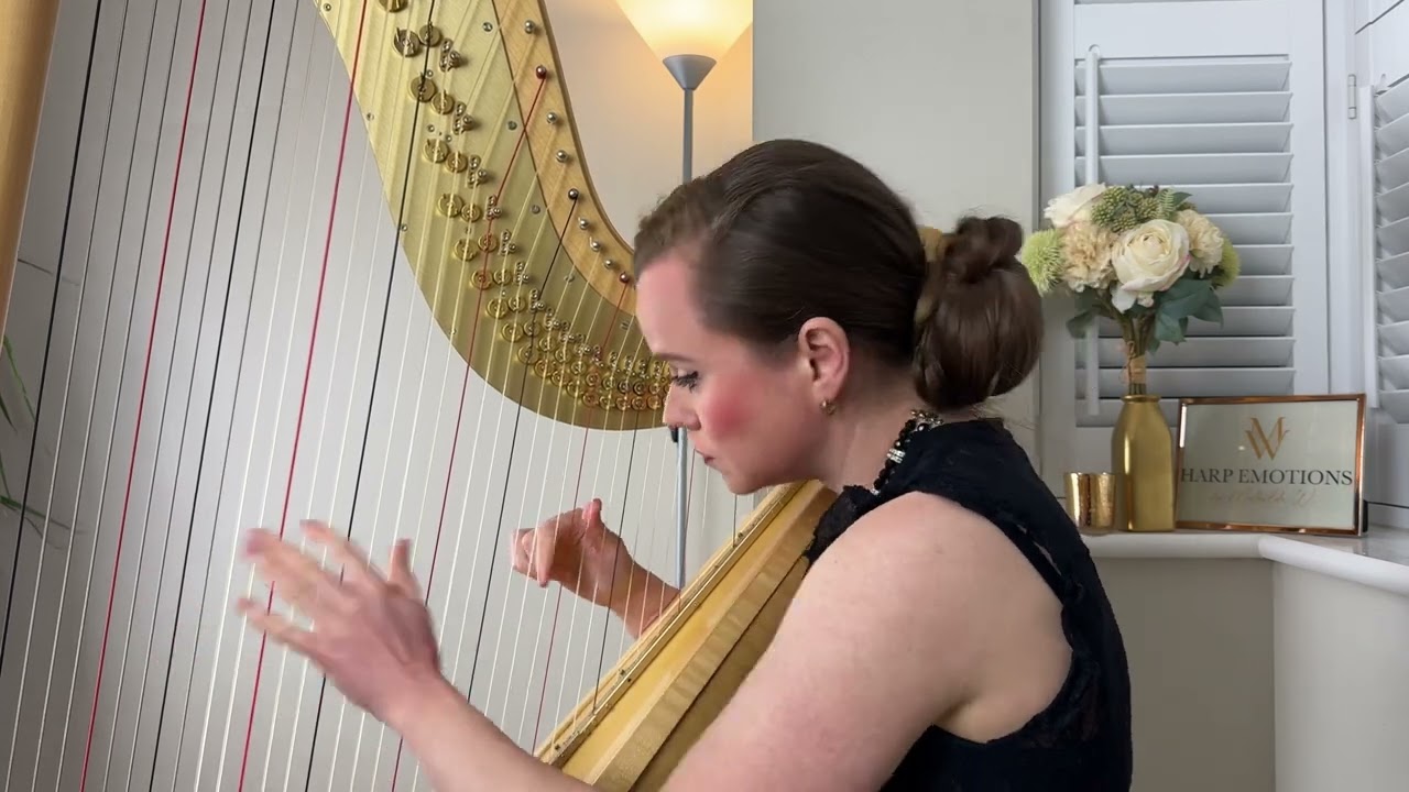 All of me - John Legend | Harp cover 