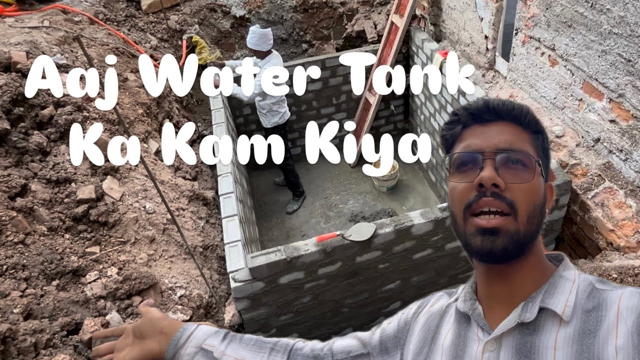 Aaj Water Tank Ka Kam Kiya 👷‍♂️ | Vlog -16| Vlog by shubham pichodwal