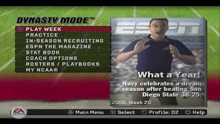 NCAA Football 07 - The Citadel FCS Dynasty 2021 - S1 Recruiting