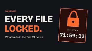 Ransomware Explained: What Happens in the First 24 Hours Guide
