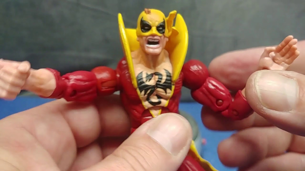 Toybiz Marvel Legends IRON FIST Review!! - YouTube