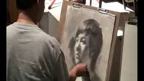 Portrait Drawing Demo by Prof. James Wu