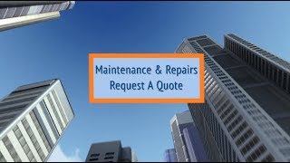 Maintenance & Repairs Request A Quote Made Easy