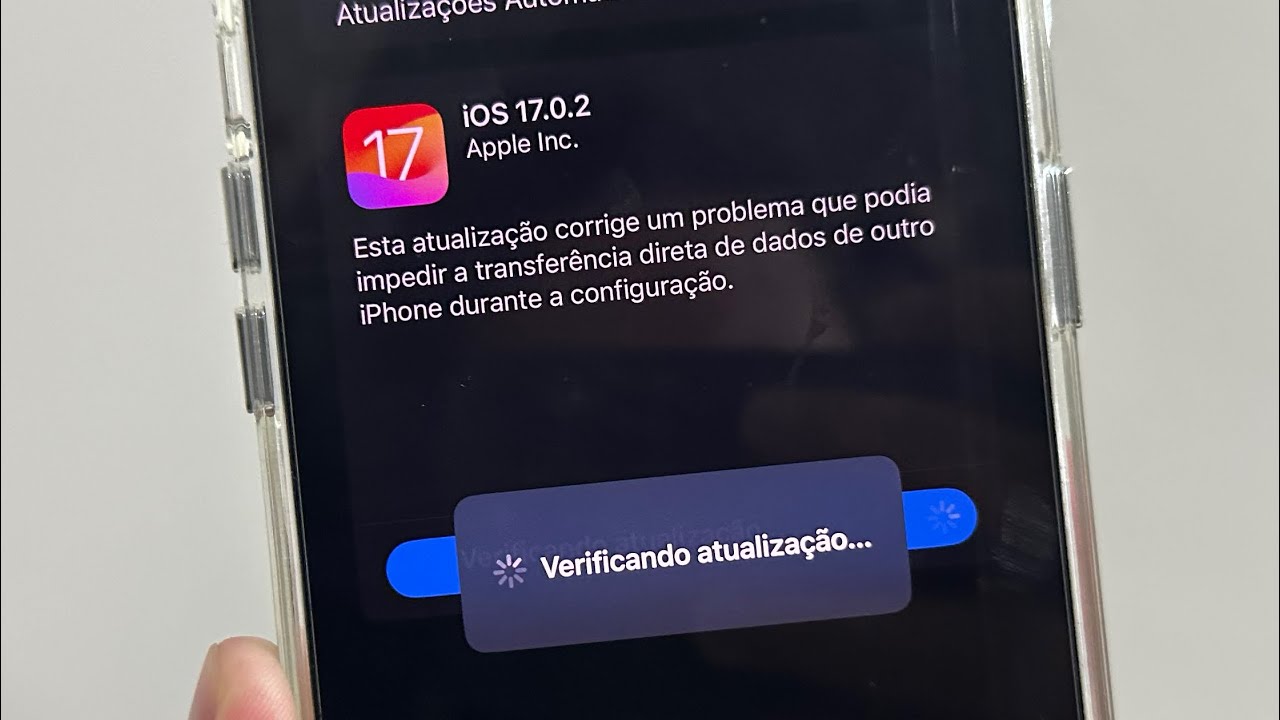COMO ATUALIZAR O IPHONE 14 PRO MAX PARA O IOS 17.0.2 - YouTube