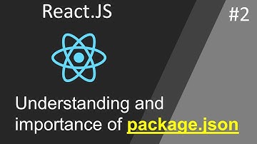 #2 Understanding and importance of package.json | [React JS]