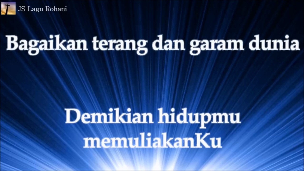 [Lirik Rohani] Glenn Fredly - Kerinduanku