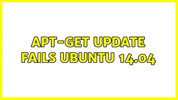 Apt-get update fails ubuntu 14.04 (2 Solutions!!)