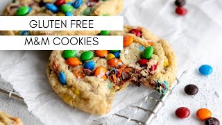 GLUTEN FREE M&M Cookies