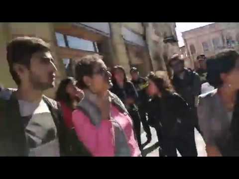 დააბი პრეზიდენტი - აქცია რეზიდენციასთან