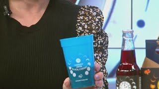 Changing tea for soda, the local company who made an eclipse cola!