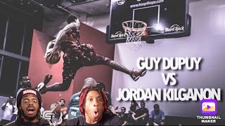 CRAZIEST DUNK CONTEST!!! Ki & Jdot Reacts to Guy Dupuy VS Jordan Kilganon in EPIC Dunk Contest