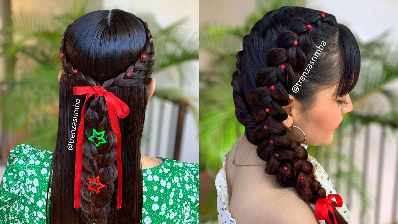 2 maravillosas ideas de peinados bonitos para toda ocasión 💞