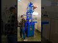 double slide insert vertical moulding machine with PLC control panel#delhi #jodhpur #kolkata #indore