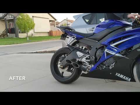 Yamaha R6 Toce Exhaust With Cat Delete