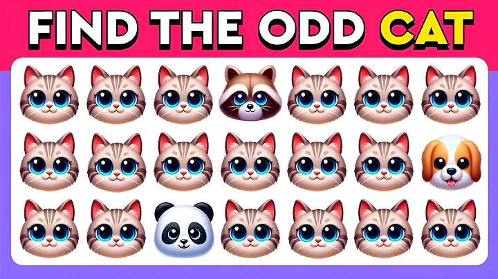Find the ODD One Out - Animals Edition 🐵🐶🐼 Easy, Medium, Hard - 30 levels