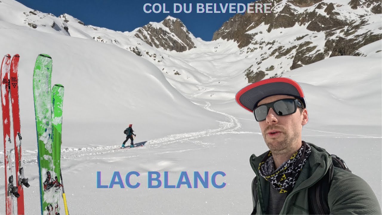 Ski touring in Chamonix-Mont-Blanc: col du Belvedere via Lac Blanc