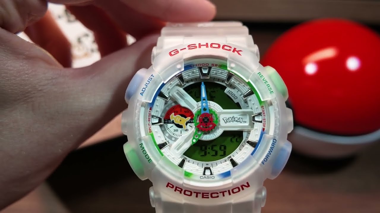 Casio G-Shock GA-110PKM-7AER Pokémon Edition – A Must-Have for