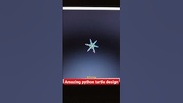 Python Turtle Graphics | Coding Video | Instagram Reels | Amazing design |
