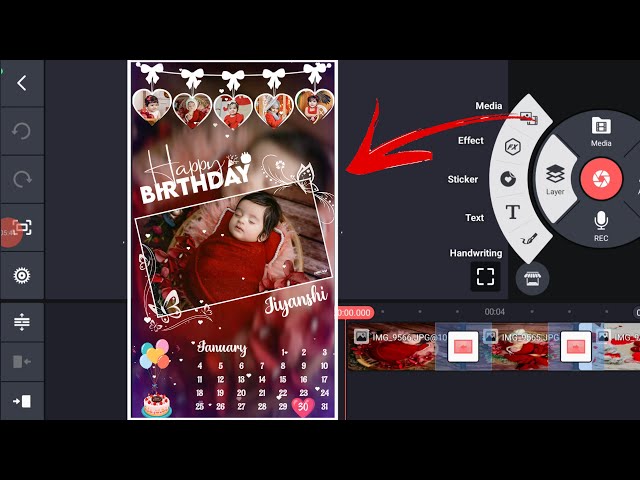 Best birthday wishes status video editing KineMaster | Birthday song status | Birthday video editing