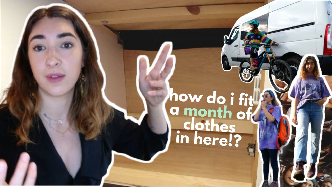 How To Pack Clothes for Van Life // Top tips for packing light & outfit repeating!