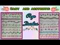 🌿Easy and Aesthetic page dividers /border designs 💗🎀