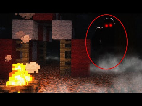 มันกำลังจ้องมองผมจากในป่า!!!! : Minecraft horror